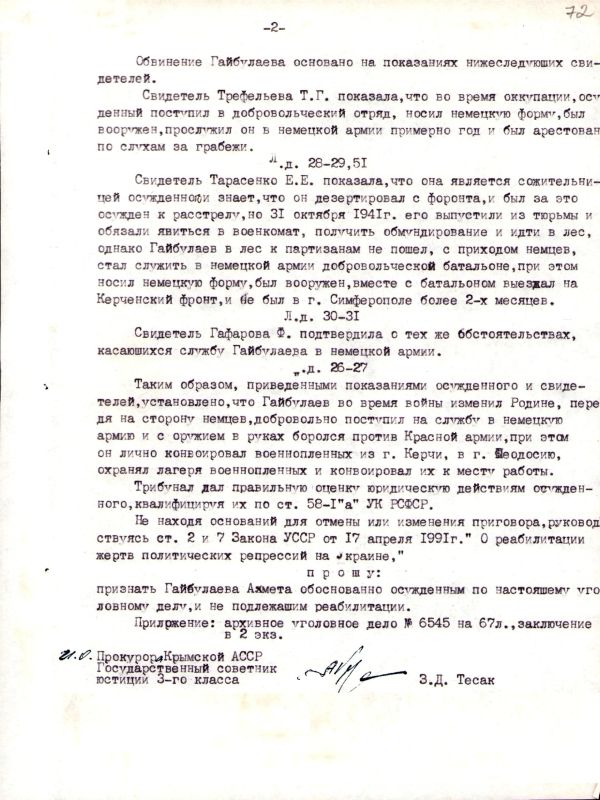 Работали на фашистов: в Крыму рассекретили имена предателей Работали на фашистов: в Крыму рассекретили имена предателей