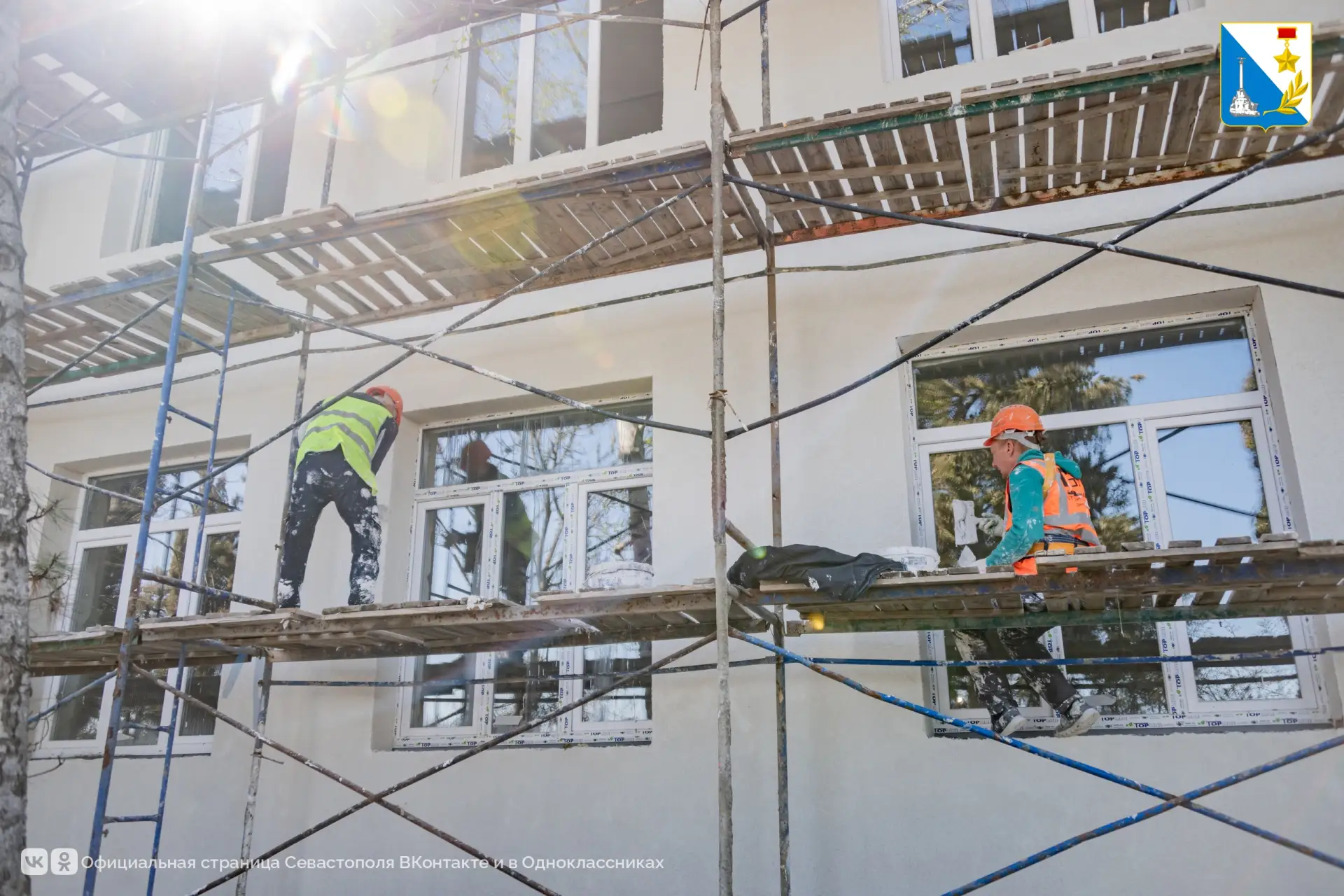 В архитектурно-строительном техникуме начали капремонт корпуса мастерских