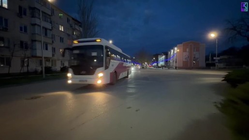В Керчи часовня-звонница часовня-звонница святого апостола Андрея Первозванного засияла огнями