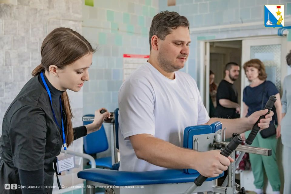 В больнице № 9 участникам СВО помогают восстановить здоровье
