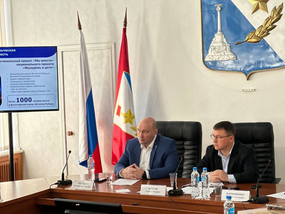 Владимир Немцев: Сегодня в Законодательном Собрании Севастополя на расширенном заседании постоянного комитета по образованию, науке, культуре, спорту и молодёжной политике рассмотрели информацию о реализации основных задач... Владимир Немцев: Сегодня в Законодательном Собрании Севастополя на расширенном заседании постоянного комитета по образованию, науке, культуре, спорту и молодёжной политике рассмотрели информацию о реализации основных задач...