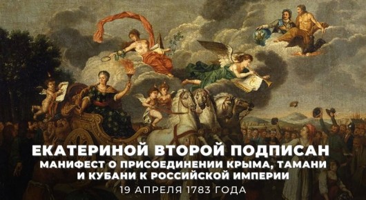 19 ������ 1783 ���� ������������ ���������� II ��� �������� �������� � ������������� ��������� �����������, ������ � ������ � ���������� ������� (1783 ���)