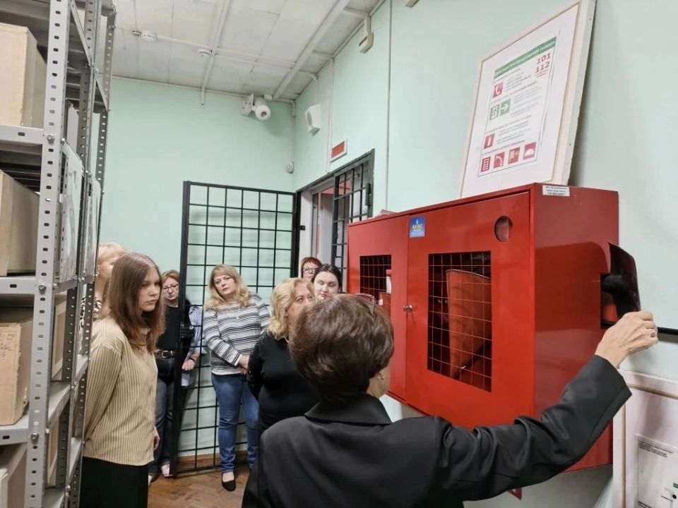 В муниципальном архиве Керчи прошла тренировка по пожарной безопасности В муниципальном архиве Керчи прошла тренировка по пожарной безопасности