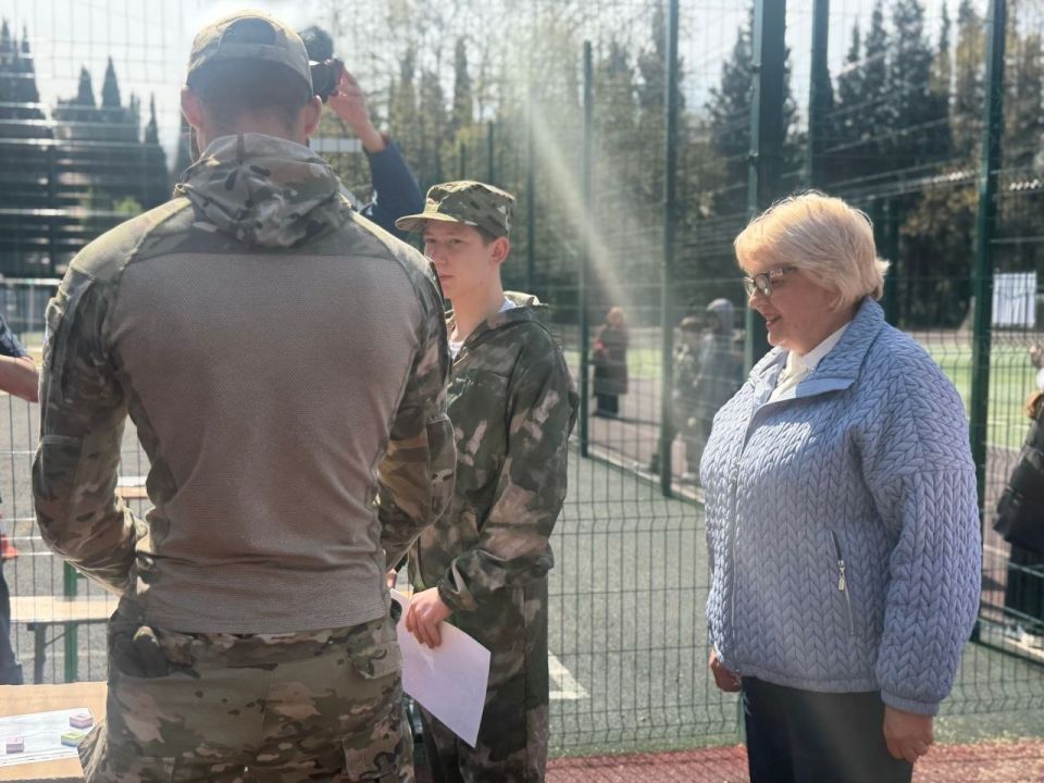 Галина Огнёва: В Алуште дан старт «Зарнице 2.0»: современный формат легендарной игры объединил юных патриотов Галина Огнёва: В Алуште дан старт «Зарнице 2.0»: современный формат легендарной игры объединил юных патриотов