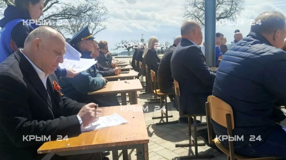 «Диктант Победы» провели в Керчи «Диктант Победы» провели в Керчи