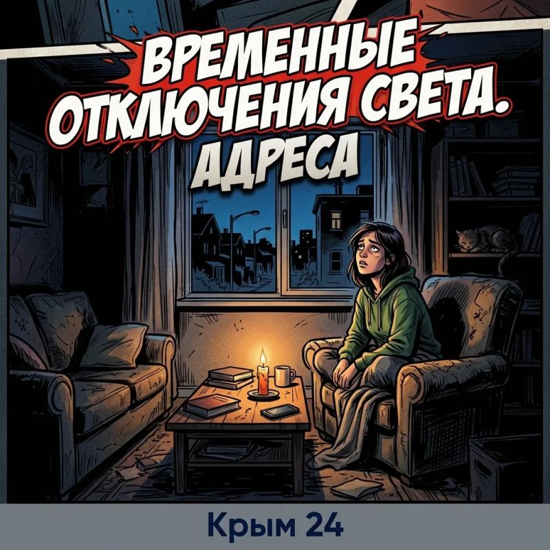 В центре Ялты временно будут отключать свет по ночам