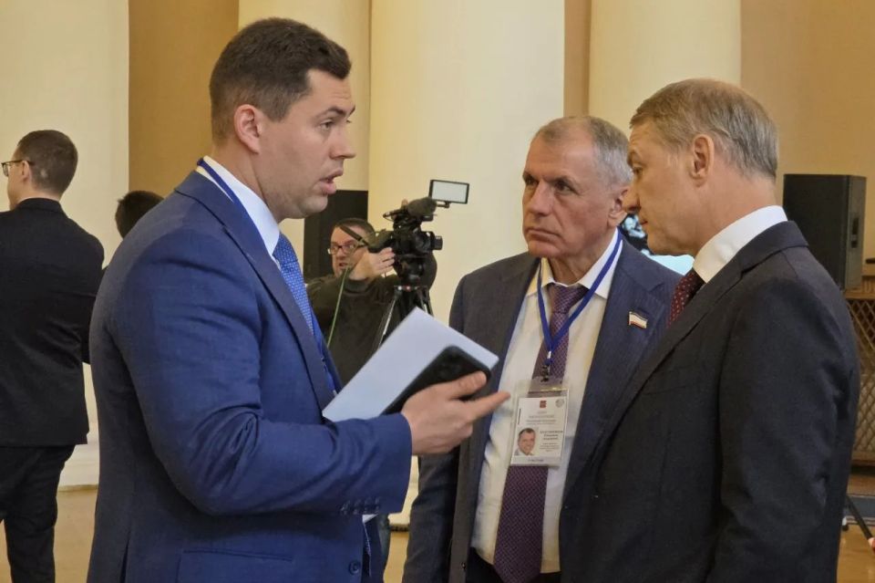 Владимир Константинов: В числе ключевых тем в рамках Совета законодателей России, который прошёл в Санкт-Петербурге, — сбережение межнационального и межконфессионального согласия в России, а также развитие мелиоративного... Владимир Константинов: В числе ключевых тем в рамках Совета законодателей России, который прошёл в Санкт-Петербурге, — сбережение межнационального и межконфессионального согласия в России, а также развитие мелиоративного...