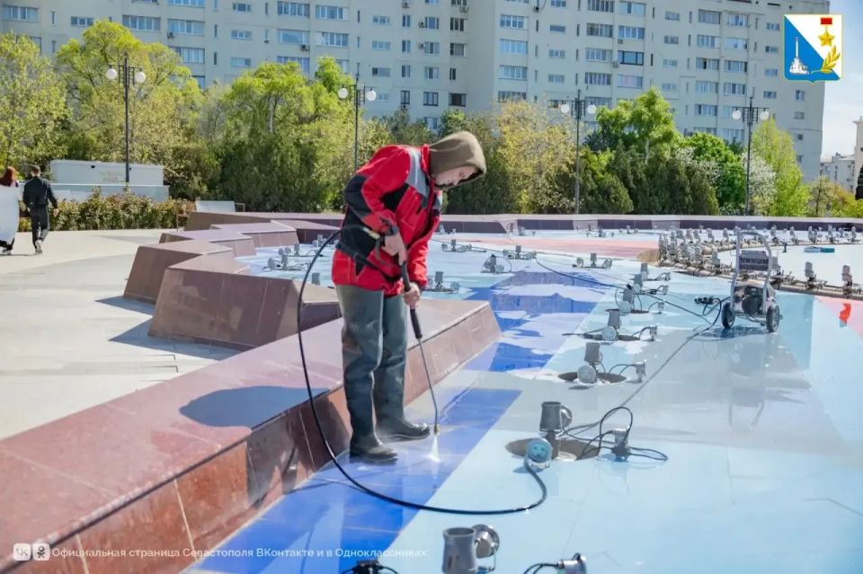 Совсем скоро севастопольцев будут радовать фонтаны Совсем скоро севастопольцев будут радовать фонтаны