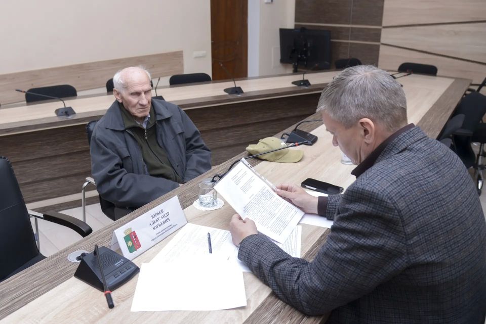 Александр Юрьев: Провёл личный приём граждан Александр Юрьев: Провёл личный приём граждан