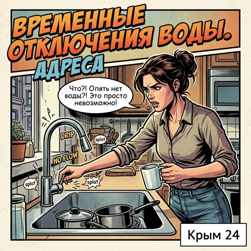 Сегодня Симферополь частично останется без воды на сутки