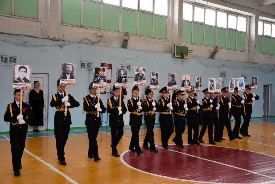 К 81-й годовщине Победы в Великой Отечественной войне Школьная академия им. А.И. Мальцева провела традиционный смотр-парад К 81-й годовщине Победы в Великой Отечественной войне Школьная академия им. А.И. Мальцева провела традиционный смотр-парад