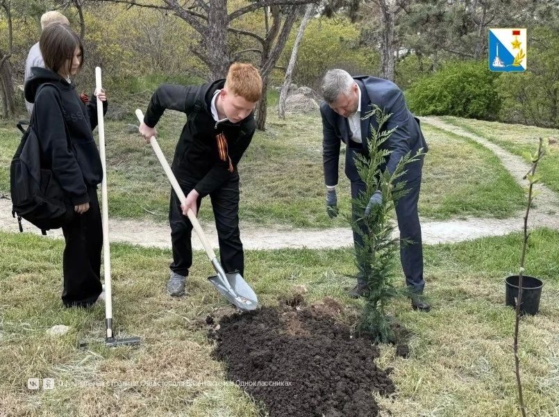 Ветераны и школьники высадили почти 100 деревьев и кустарников на улице Молодых строителей Ветераны и школьники высадили почти 100 деревьев и кустарников на улице Молодых строителей
