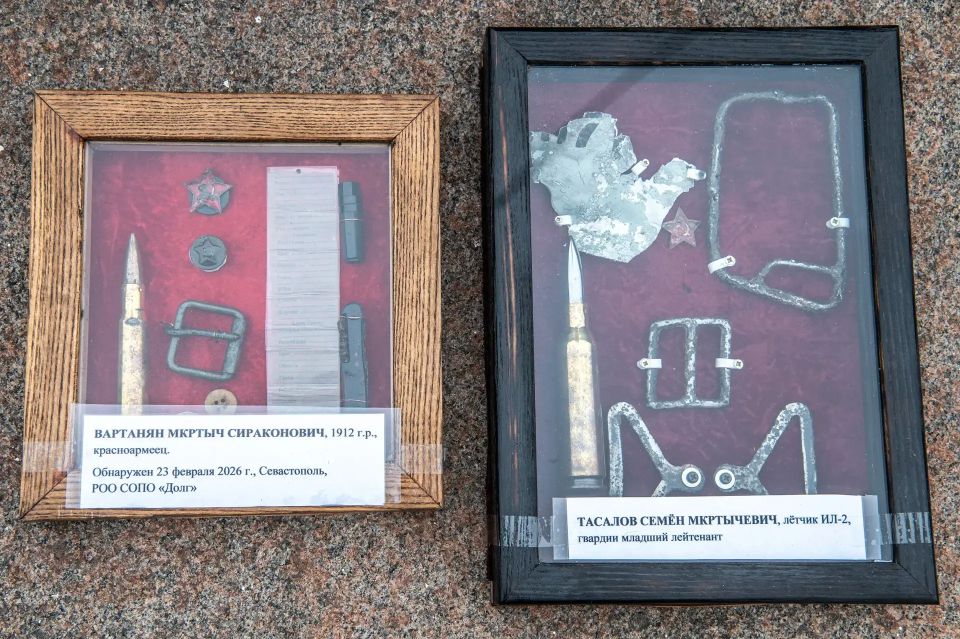 В Севастополе перезахоронили останки защитников и освободителей города В Севастополе перезахоронили останки защитников и освободителей города