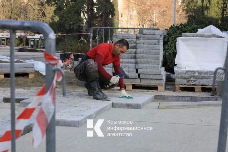 В Крыму в этом году по нацпроекту благоустроят восемь общественных территорий