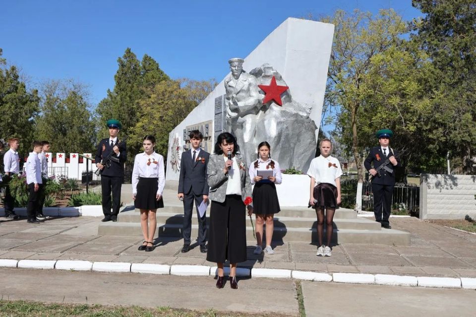 В посёлке Раздольное состоялось торжественное мероприятие, посвящённое 81-й годовщине Победы в Великой Отечественной войне В посёлке Раздольное состоялось торжественное мероприятие, посвящённое 81-й годовщине Победы в Великой Отечественной войне