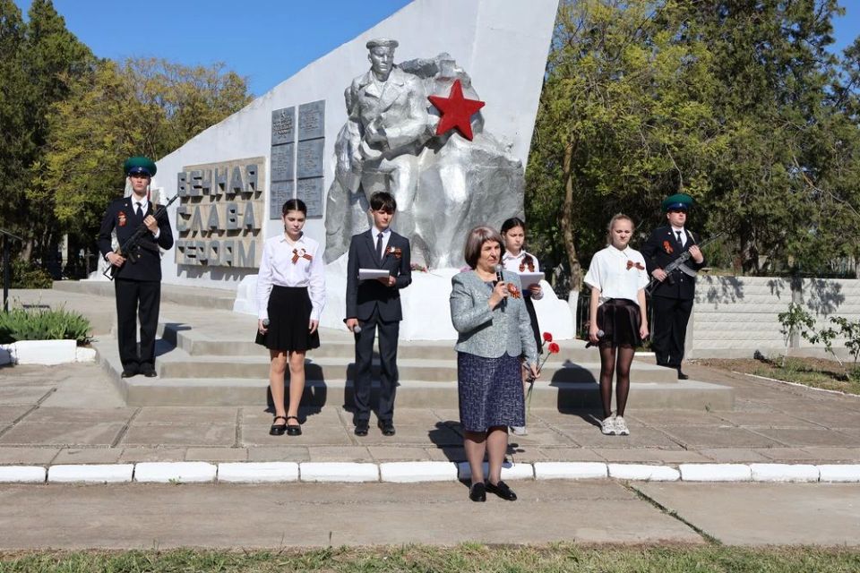 В посёлке Раздольное состоялось торжественное мероприятие, посвящённое 81-й годовщине Победы в Великой Отечественной войне В посёлке Раздольное состоялось торжественное мероприятие, посвящённое 81-й годовщине Победы в Великой Отечественной войне