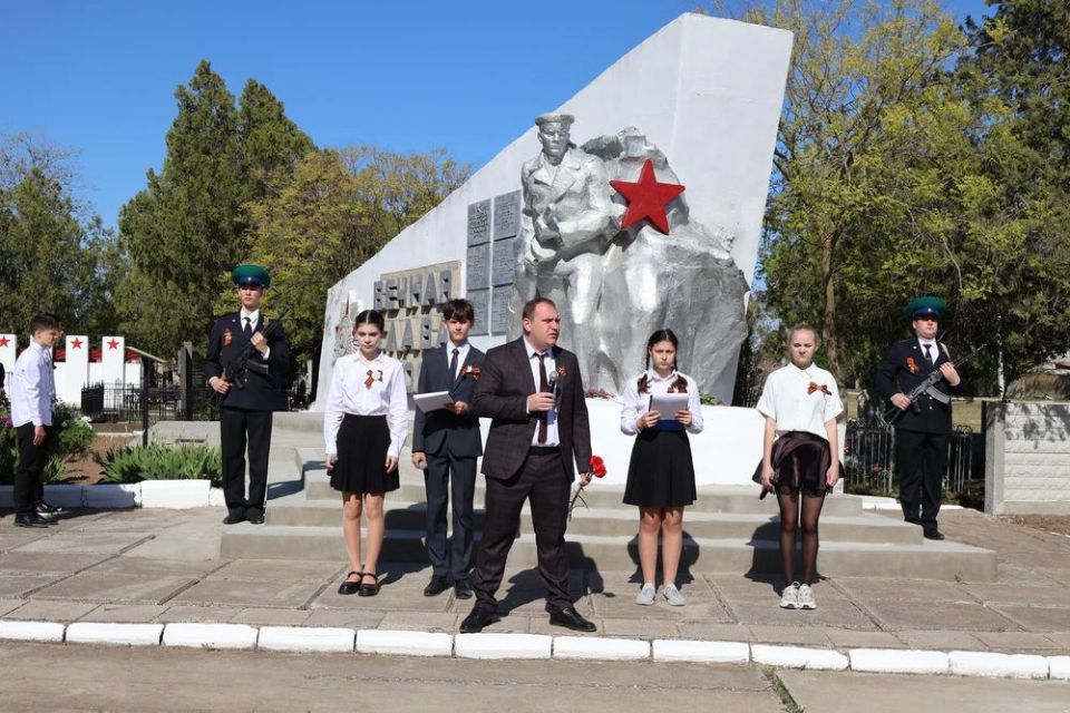 В посёлке Раздольное состоялось торжественное мероприятие, посвящённое 81-й годовщине Победы в Великой Отечественной войне В посёлке Раздольное состоялось торжественное мероприятие, посвящённое 81-й годовщине Победы в Великой Отечественной войне
