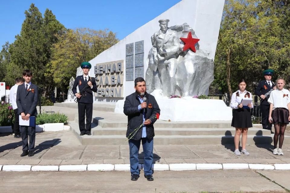 В посёлке Раздольное состоялось торжественное мероприятие, посвящённое 81-й годовщине Победы в Великой Отечественной войне В посёлке Раздольное состоялось торжественное мероприятие, посвящённое 81-й годовщине Победы в Великой Отечественной войне