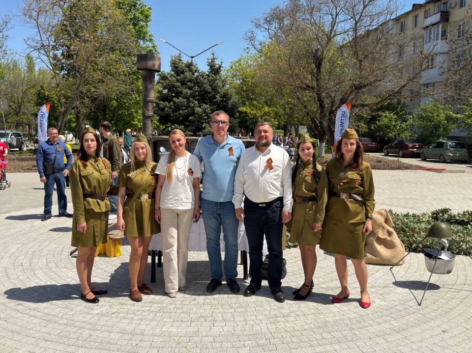 Анастасия Гридчина: Сегодня в пгт ГРЭС при поддержке «КрымТЭЦ» для жителей в честь праздника Великой Победы был организован настоящий праздник с душой Анастасия Гридчина: Сегодня в пгт ГРЭС при поддержке «КрымТЭЦ» для жителей в честь праздника Великой Победы был организован настоящий праздник с душой
