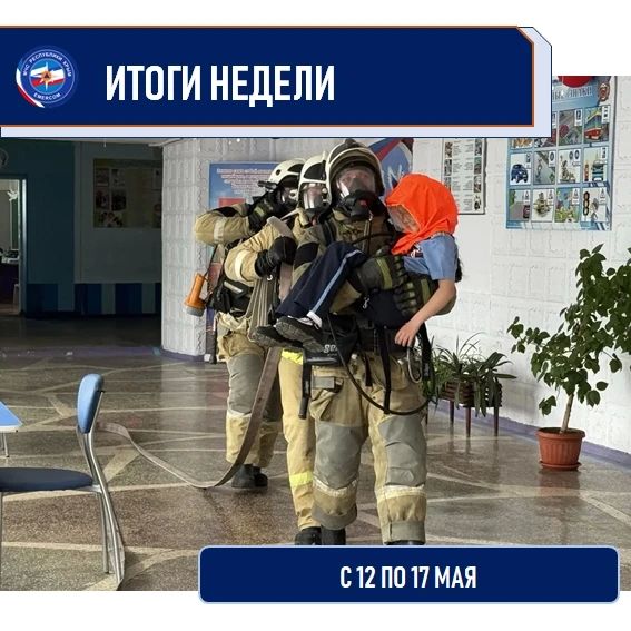 На оперативном совещании МЧС РК подвели итоги за период с 12 по 17 мая: