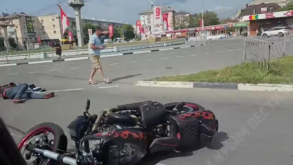 В Симферополе произошло ДТП на площади Амет-Хана Султана
