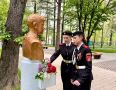 В Детском парке открылась новая памятная стелла на Аллее пионеров-героев