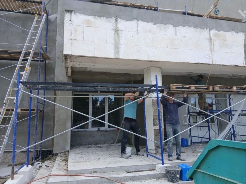 В селе Марьяновка Красногвардейского района ремонтируют Дом культуры, сумма контакта — более 47 млн рублей