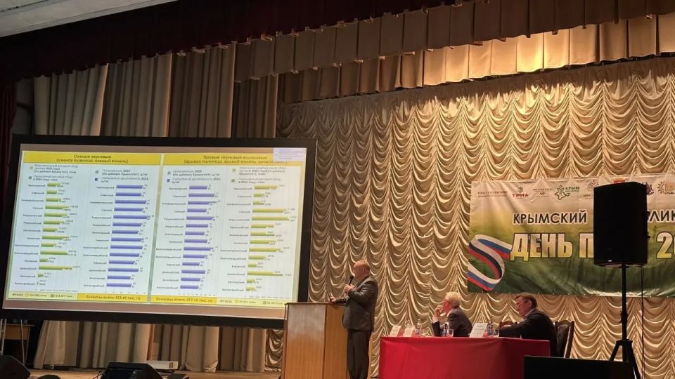 В Крыму прошёл «День поля — 2026» — главная агропромышленная выставка года В Крыму прошёл «День поля — 2026» — главная агропромышленная выставка года