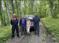 В грязевой ловушке в лесу застряли двое туристов в Белогорском районе