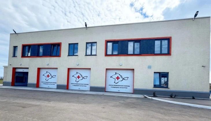 В Черноморском официально открылась новая подстанция скорой помощи
