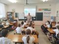 Мои безопасные каникулы!. Сегодня сотрудники подведомственного учреждения МЧС Республики Крым Евпаторийского отделения ГБОО ДПО «УМЦ по ГО и ЧС Республики Крым» провели урок безопасности «Мои безопасные каникулы» для...