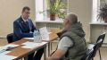 Первый заместитель прокурора Крыма Дмитрий Егоров провел прием в Центре социального обслуживания граждан пожилого возраста и инвалидов города Симферополя