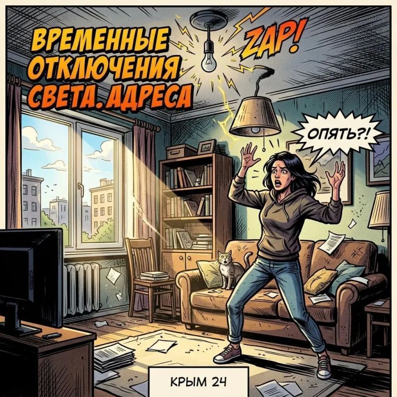 Судак и село Дачное частично остались без света