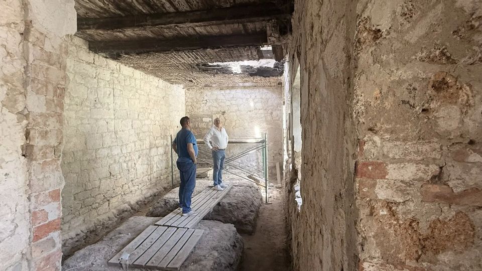 Эдуард Щёголев проинспектировал стройки Крыма: от ОКН XIX века до нового детского сада на 240 мест Эдуард Щёголев проинспектировал стройки Крыма: от ОКН XIX века до нового детского сада на 240 мест