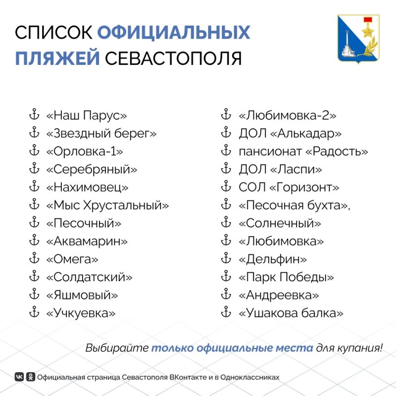 Где в Севастополе можно будет купаться летом?