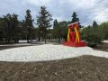 В Орджоникидзе завершается капремонт сквера на улице Ленина