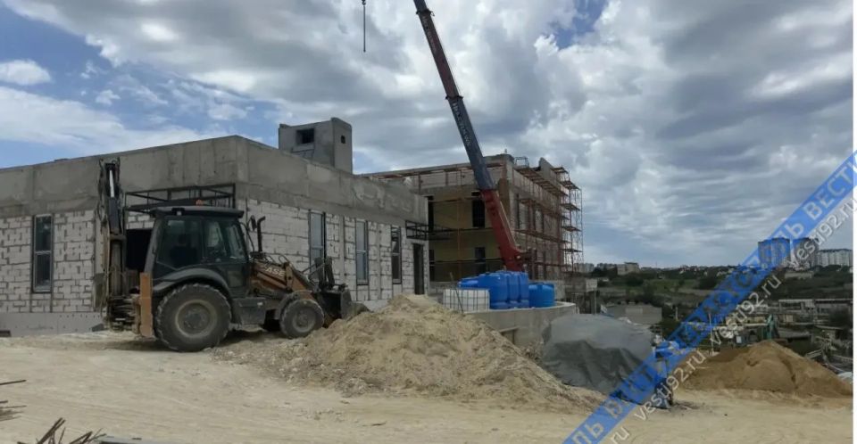 В Севастополе продолжается строительство ветеринарной лечебницы