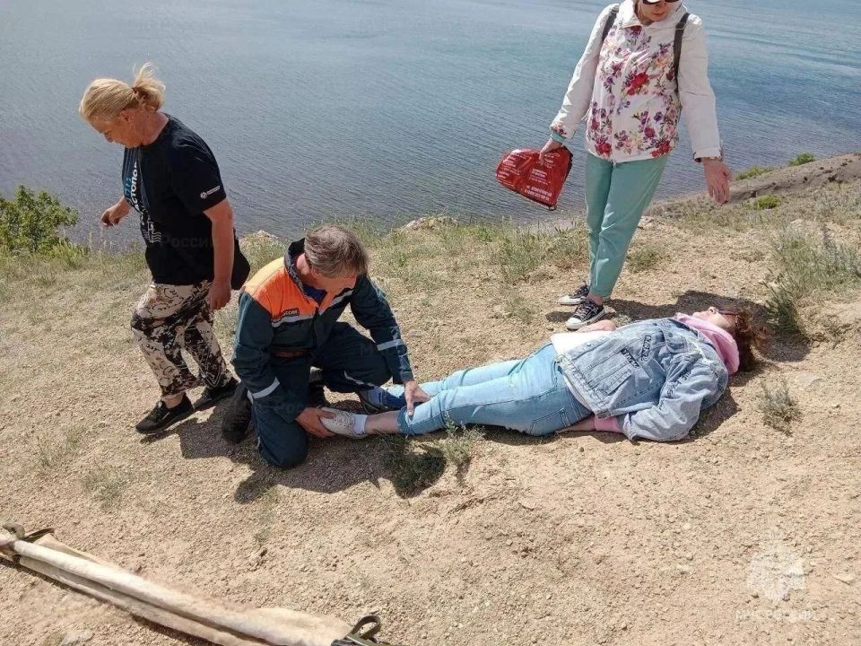 В Судаке спасли женщину, получившую травму ноги
