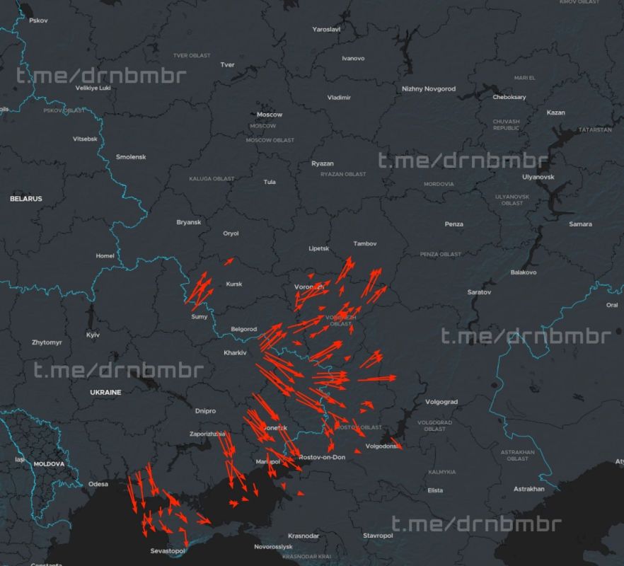 Враг атакует Крым, Воронежскую и другие области России