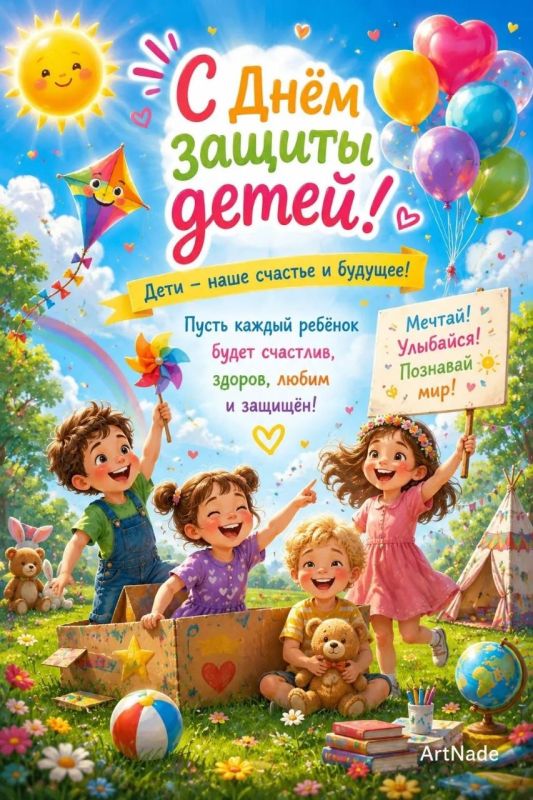 Эммилия Леонова: Поздравляю с Днём защиты детей! Это наш общий праздник, напоминающий о том, как важно дарить детям любовь, заботу и внимание