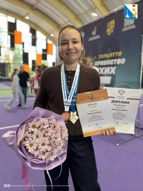 Севастопольская теннисистка завоевала бронзу чемпионата РФ по спорту глухих