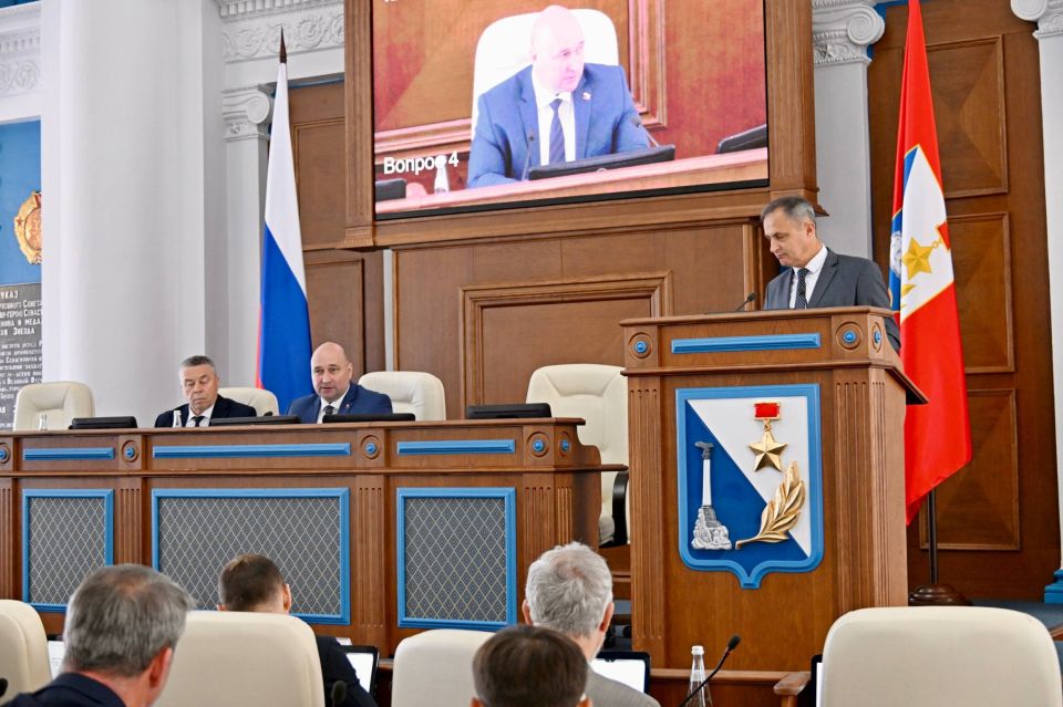 Владимир Немцев: В рамках сегодняшнего пленарного заседания Законодательного Собрания города Севастополя рассмотрели вопрос об избрании Председателя Контрольно-счётной палаты города Севастополя Владимир Немцев: В рамках сегодняшнего пленарного заседания Законодательного Собрания города Севастополя рассмотрели вопрос об избрании Председателя Контрольно-счётной палаты города Севастополя