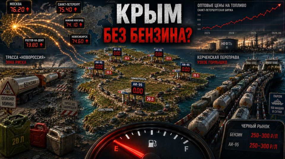 Пустые баки, сорванный сезон и рост цен: что происходит с бензином в Крыму и чего ждать другим регионам?
