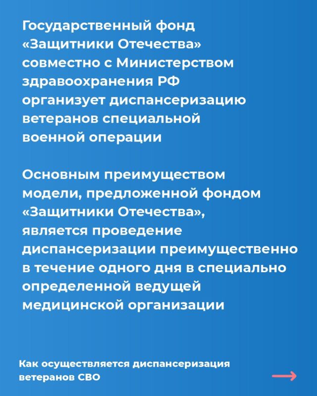 Инструкция: как ветерану СВО пройти углубленную диспансеризацию при поддержке фонда «Защитники Отечества» Инструкция: как ветерану СВО пройти углубленную диспансеризацию при поддержке фонда «Защитники Отечества»