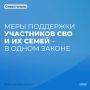 Михаил Развожаев: Все меры поддержки участников СВО и их семей теперь объединены в одном законе Севастополя