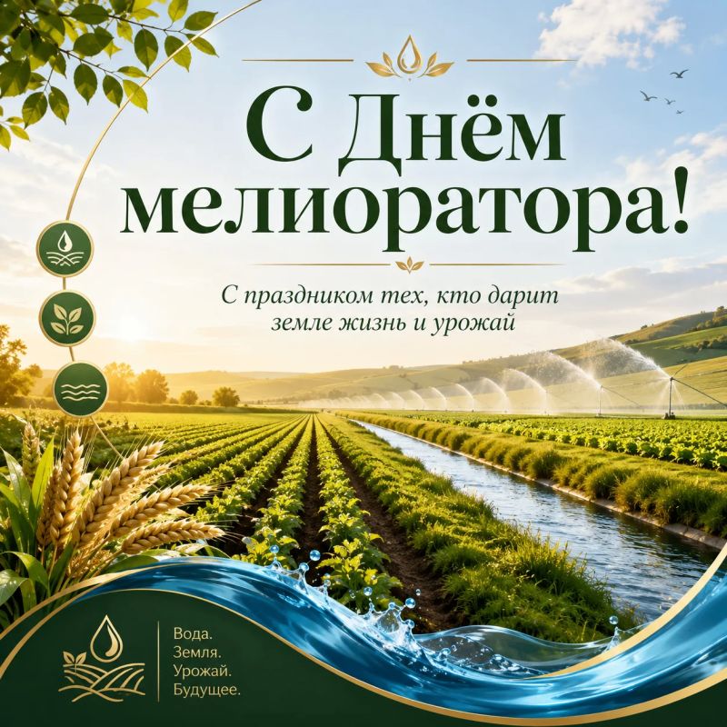 Уважаемые мелиораторы и ветераны отрасли!
