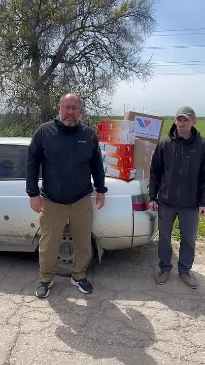Валерия Петрусевич: Привезли гуманитарную помощь для наших военных на Херсонское направление