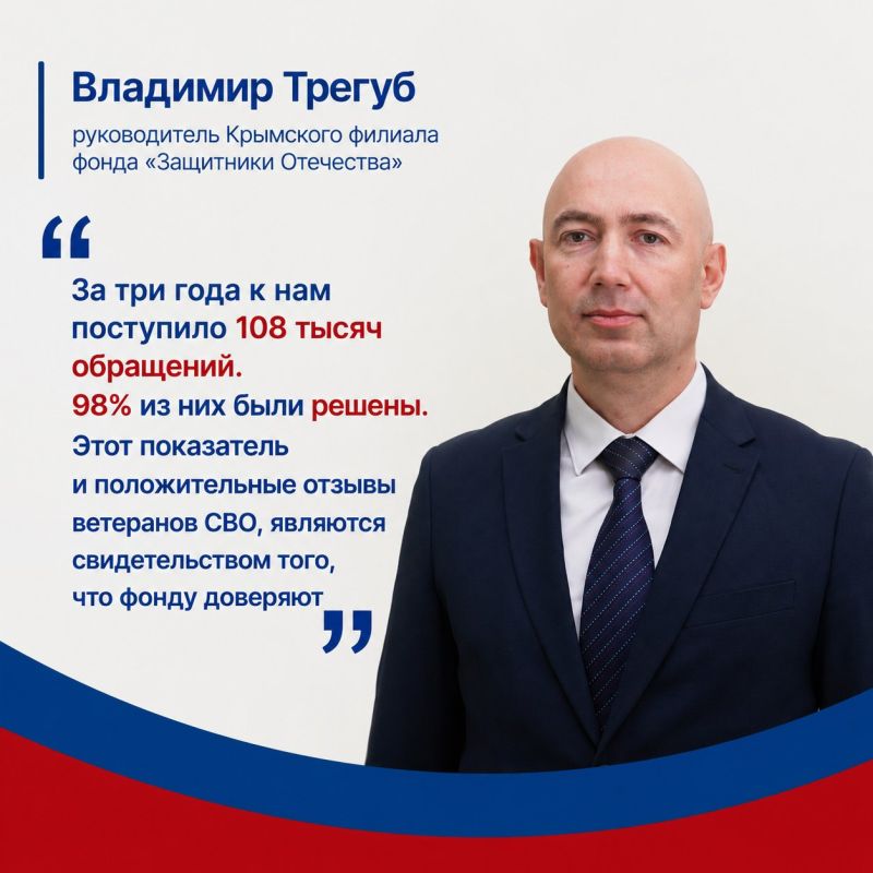 Крымский филиал Государственного Фонда «Защитники Отечества» отметил трёхлетие Крымский филиал Государственного Фонда «Защитники Отечества» отметил трёхлетие