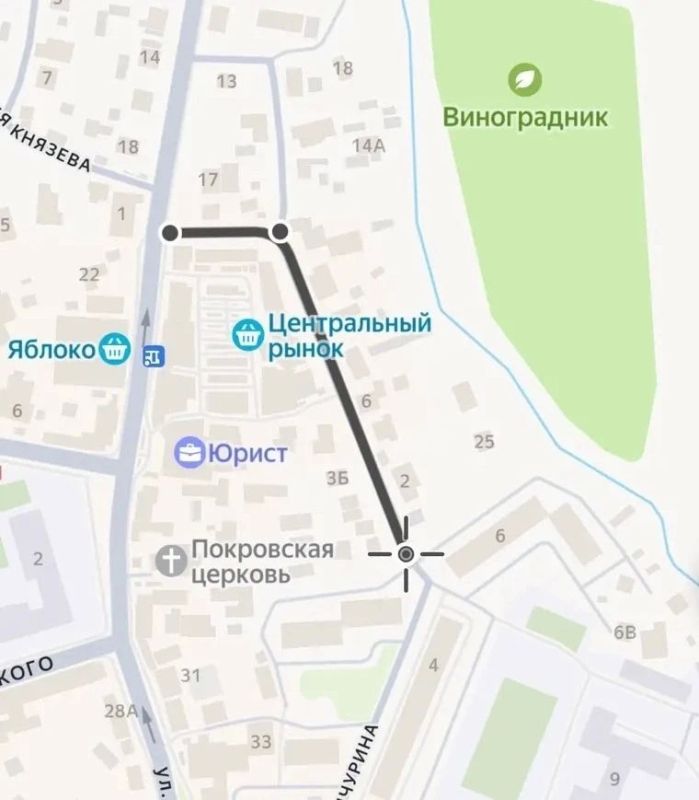 Завтра будет перекрыто движение по ул. Мищенко в Судаке