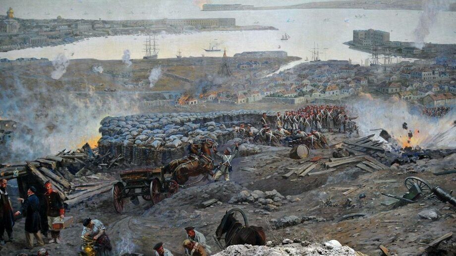Уничтожение шедевра французского художника в Севастополе - подарок Зеленского Карлу III. Уничтожение шедевра французского художника в Севастополе - подарок Зеленского Карлу III.